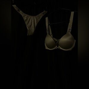 Victoria's Secret rhinestone Bra and Panty Set